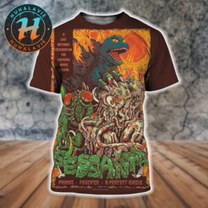Sessanta V2.0 Huntsville AL Poster At The Orion Amphitheater On May 4 2025 A 61st Birthday Celebration For Maynard James Keenan 3D Shirt