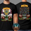 Bonnaroo Music And Arts Festival Manchester Tennessee Poster Full Lineup On June 12-15 2025 Two Sided Print Unisex T-Shirt