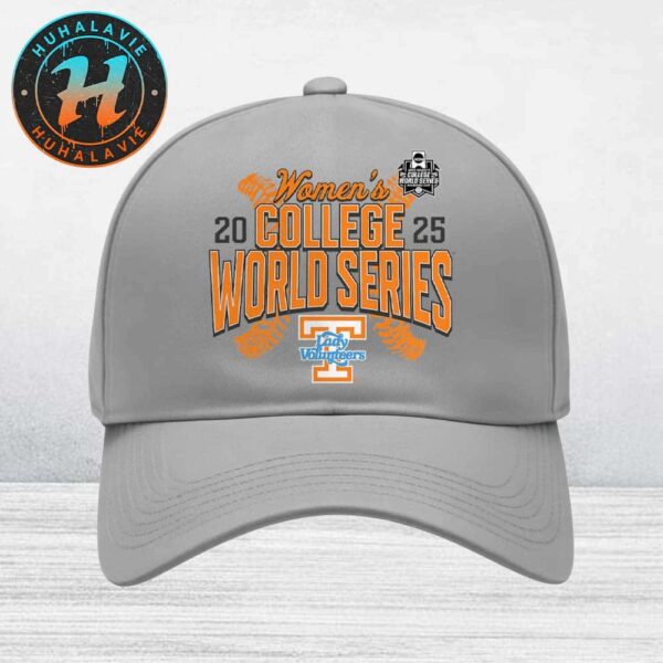 Tennessee Lady Vols OKC Bound 2025 NCAA Softball Womens College World Series Cut Off Classic Cap Snapback Hat