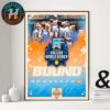 UCLA Bruins OKC Bound 2025 NCAA Softball Womens College World Series Home Decor Poster Canvas