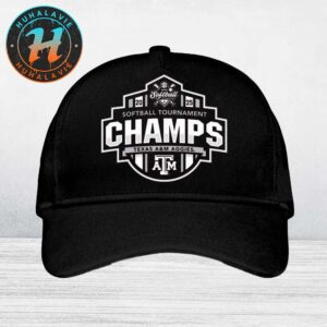 Texas A&M Aggies Softball 2025 SEC Conference Tournament Champions Locker Room Classic Cap Snapback Hat