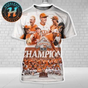 Texas Longhorns Baseball Are The Southeastern Conference Champions 2025 All Over Print Shirt
