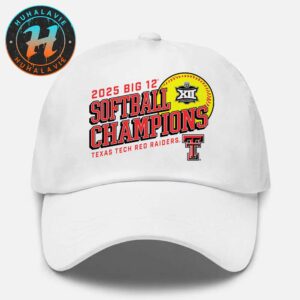 Texas Tech Red Raiders Softball Champions 2025 Big 12 Softball Conference Tournament Classic Cap Snapback Hat