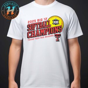Texas Tech Red Raiders Softball Champions 2025 Big 12 Softball Conference Tournament Unisex T-Shirt