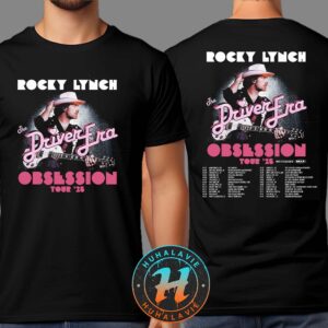 The Driver Era Obsession World Tour 2025 Cities List Cover Rocky Lynch Kicks Of In Minneapolis MN On May 31 Two Sided Print T-Shirt