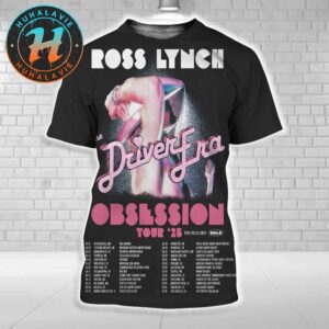 The Driver Era Obsession World Tour 2025 Dates List Cover Ross Lynch All Over Print Shirt