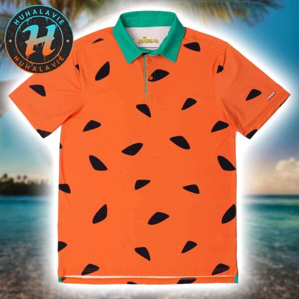 The Flintstones Flop Shot Freddy RSVLTS Cover Summer Gift For Fan Golf Polo Shirt