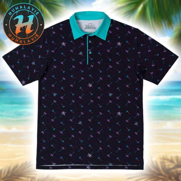 Thor Mjolnir And Stormbreaker Summer Gift For Fan Golf RSVLTS Polo Shirt
