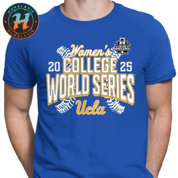 UCLA Bruins OKC Bound 2025 NCAA Softball Womens College World Series Cut Off Unisex T-Shirt