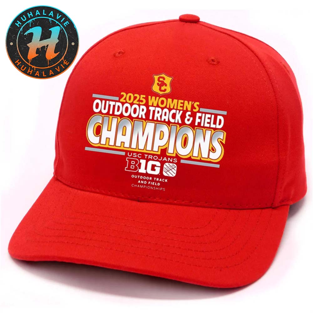 USC Trojans Are Your 2025 Big Ten Conference Women’s Outdoor Track And Field Champions Classic Cap Snapback Hat USC Trojans Are Your 2025 Big Ten Conference Women’s Outdoor Track And Field Champions Classic Cap Snapback Hat