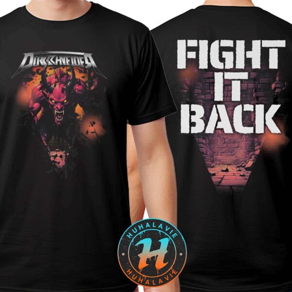 Udo Dirkschneider Cover Tee Fight It Back Two Sided Print Unisex T-Shirt