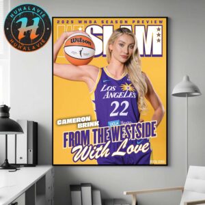 WSLAM 256 Cameron Brink Los Angeles Sparks From The Westside With Love 2025 WNBA Season Preview Home Decor Poster Canvas