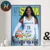 WSLAM Digital Cover DiJonai Carrington Ready To Fly Team Dallas Wings 2025 WNBA Season Preview Home Decor Poster Canvas