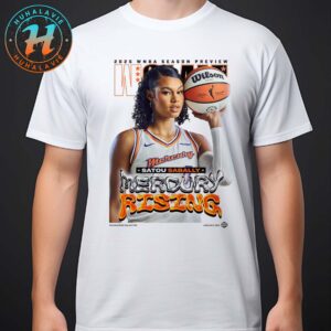 WSLAM Satou Sabally Heavy Tee SLAM 256 The Phoenix Mercury Rising 2025 WNBA Season Preview Unisex T-Shirt