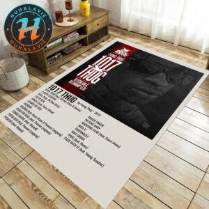 Young Thug 1017 Thug Album Cover Gift For Fan Music Rug Carpet