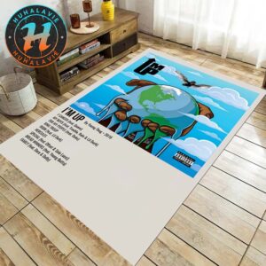 Young Thug Album I’m Up Cover Music Rug Carpet