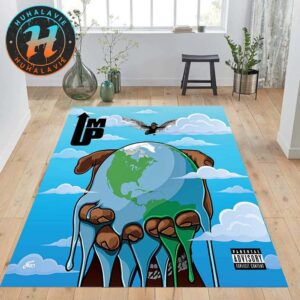 Young Thug I’m Up Album Cover World Art Rug Carpet