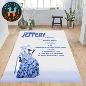 Young Thug Jeffery Tracklist Cover For Fan Home Decor Rug Carpet