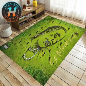 Young Thug So Much Fun Album Cover Green Background Rug Carpet