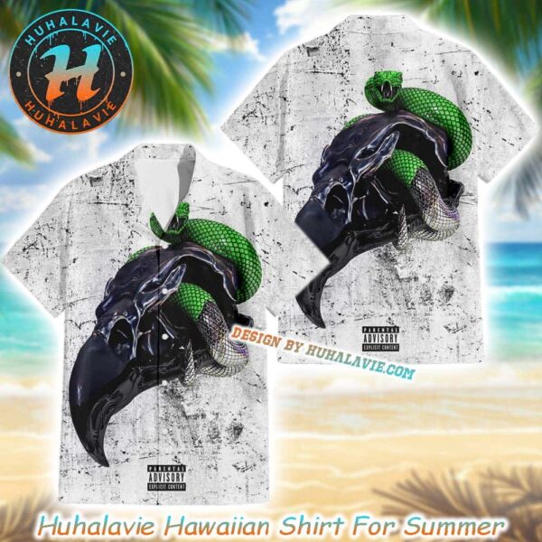 Young Thug Super Slimey Album Cover World Art Summer Aloha Vacation Hawaiian Shirt