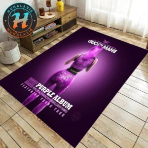 Young Thug The Purple Album With Gucci Mane Rug Carpet For Living Room