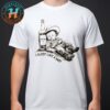 Zach Top Retro Photo Black Unisex T-Shirt
