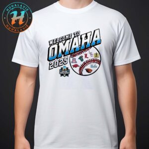 2025 NCAA Baseball Mens College World Series 8 Teams Welcome To Omaha 2025 Unisex T-Shirt