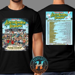 A Day To Remember Maximum Fun Tour 2025 Dates List Start On September 5 In Cuyahoga Falls OH Two Sided Print T-Shirt
