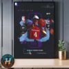 Carter Bryant Select By San Antonio Spurs With The Round 1 Pick 14 In NBA Draft 2025 Home Decor Poster Canvas