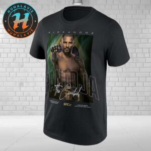 Alexandre Pantoja UFC 317 Flyweight Fighter Champion On June 28 2025 Unisex T-Shirt