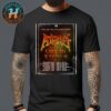 Dream Theater 40th Anniversary Summer 2025 European Tour Cities List Kicks Off On June 3 In Turku Finland Unisex T-Shirt