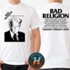 Linkin Park Milan Italy From Zero World Tour 2025 Merchandise At I-DAYS Festival On June 24th Two Sided T-Shirt