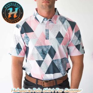 Birdie Dropper Pattern Collection YATTA Golf Polo Shirt