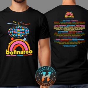 Bonnaroo Music And Arts Festival Disco Lineup 2025 Merch Tank Top Two Sided Print Unisex T-Shirt
