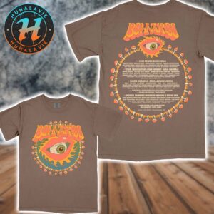 Bonnaroo Music And Arts Festival Mouth Eye Lineup On June 12-15 2025 Tee Unisex T-Shirt