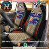NFL Buffalo Bills Louis Vuitton Luxury Car Seat Covers