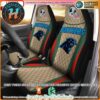 Carolina Panthers NFL x Gucci Luxury Car Seat Covers