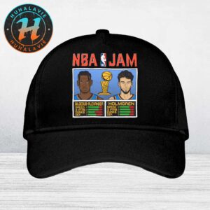 Chet Holmgren And Shai Gilgeous-Alexander Oklahoma City Thunder Homage 2025 NBA Finals Champions Classic Cap Snapback Hat