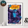 Screeching Weasel Concert Poster For June 5th In Los Angeles CA And June 6 In Santa Ana California June 7th In San Diego California 2025 Poster Canvas