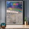 Coldplay Denver CO One Show Poster On June 10 At Empower Field at Mile High Music Of The Spheres Tour 2025 Home Decor Poster Canvas