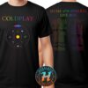 Coldplay Las Vegas NV Music Of The Spheres Limited Edition Tour Tee At Allegiant Stadium On June 6 And 7 2025 Two Sided Classic T-Shirt