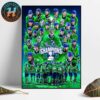 Official Abbotsford Canucks Are The 2025 Calder Cup Champions Home Decor Poster Canvas