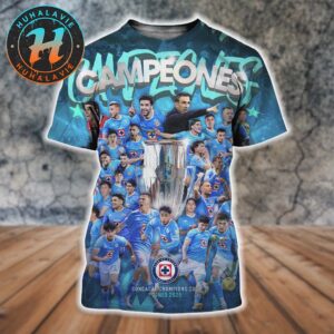 Congrats Cruz Azul Football Campeones Concacaf Champions Cup Torneo 2025 All Over Print Shirt