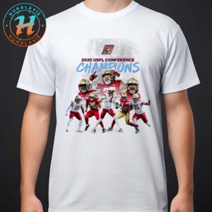Congrats Michigan Panthers Named To 2025 USFL Conference Champions Unisex T-Shirt