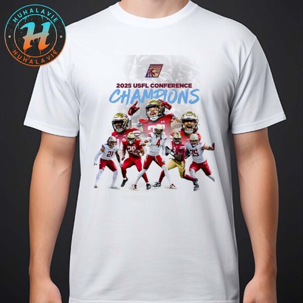 Congrats Michigan Panthers Named To 2025 USFL Conference Champions Unisex T-Shirt