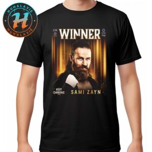 Congrats Sami Zayn Winner WWE Night Of Champions 2025 Unisex T-Shirt