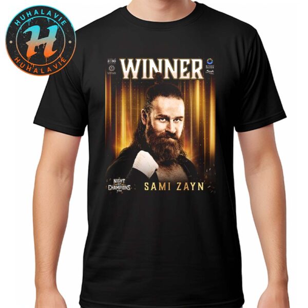 Congrats Sami Zayn Winner WWE Night Of Champions 2025 Unisex T-Shirt
