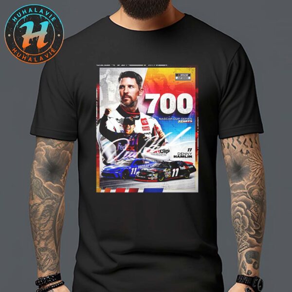 Congratulations To Denny Hamlin On 700 Career Nascar Cup Series Starts Unisex T-Shirt
