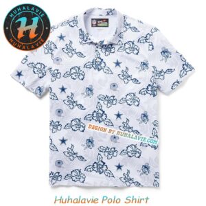 Dallas Cowboys Throwback NFL Vacation Collection Polo Shirt