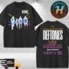 Deftones North American Tour 2025 Exclusive Tee Two Sided Print Washed T-Shirt